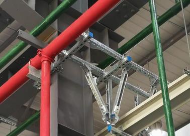东营市该抗震支架的整体式支吊架结构协调性好